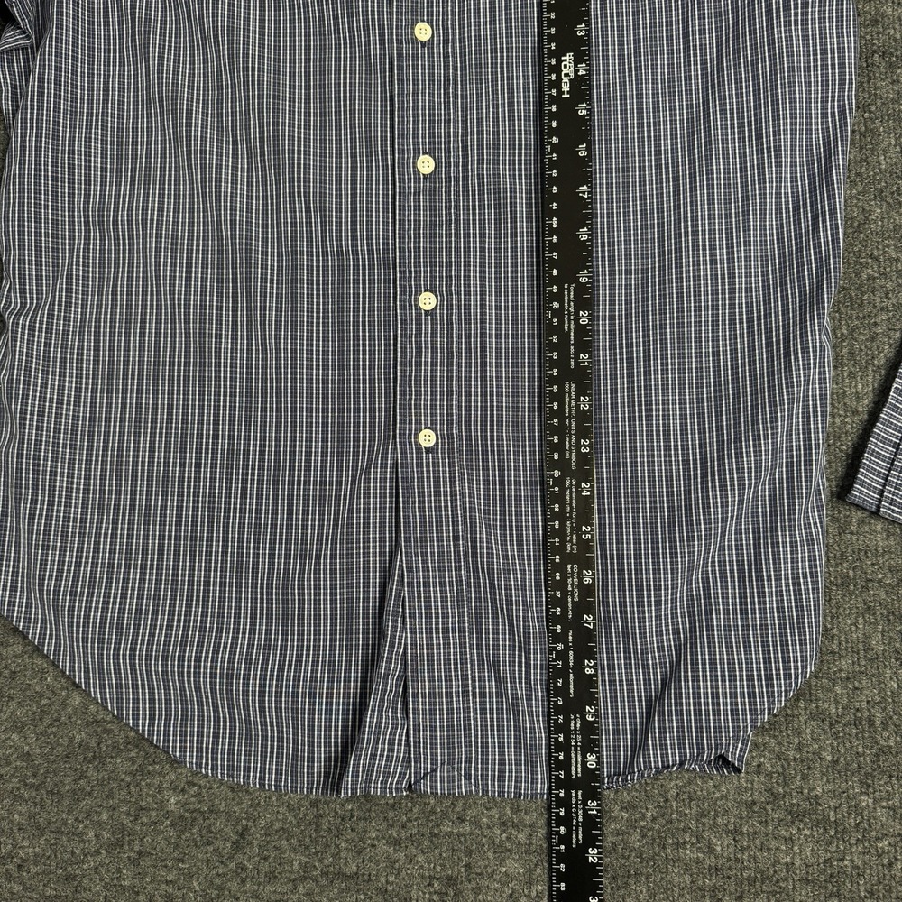 Polo Ralph Lauren Mens Shirt 16/35 Philip Blue French Cuff Long Sleeve Button - Picture 8 of 8